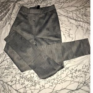 Plaid jeans/leggings